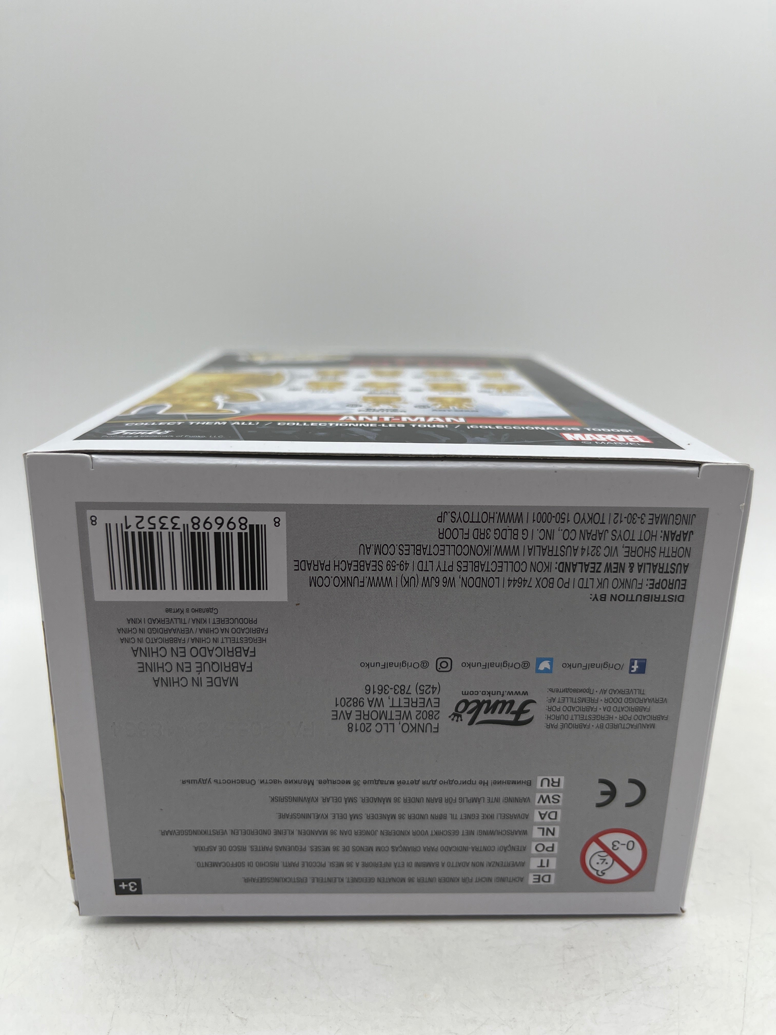 Funko Pop Marvel Studios The First 10 Years 384 Gold Ant-Man Vinyl Figure, photo 10